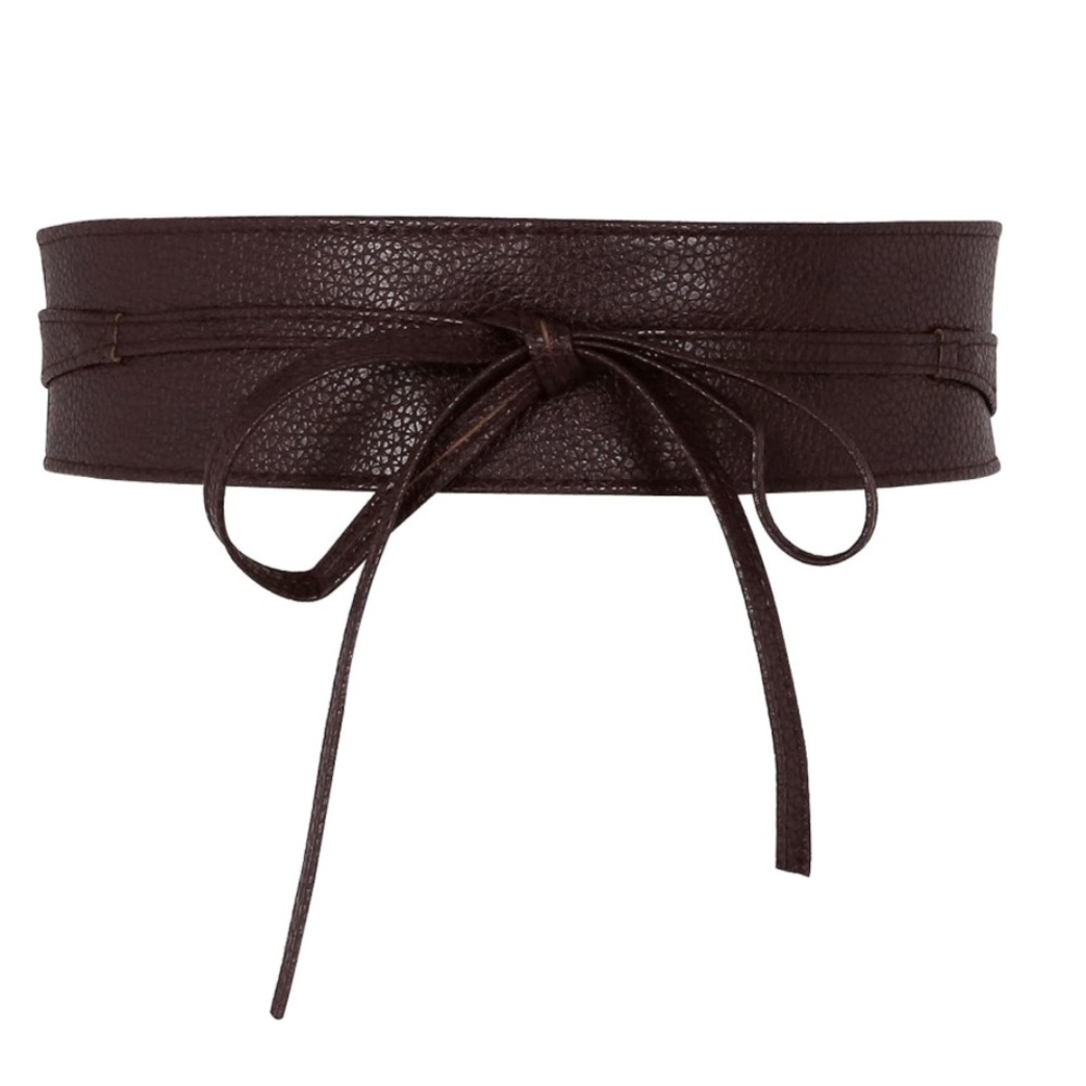 New Belt Fashion Bowknot Waistband Wrap Belt